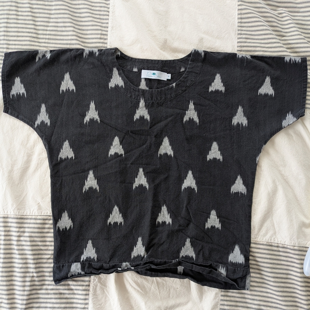 Passion Lillie Small Cotton Boxy Shirt